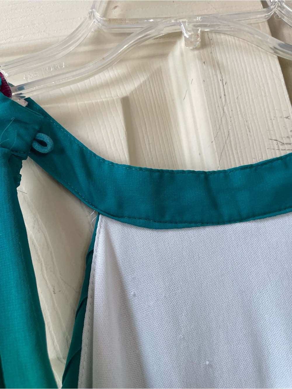 Rainbow Ombre Maxi Dress - Green to Purple - Picture 7 of 14